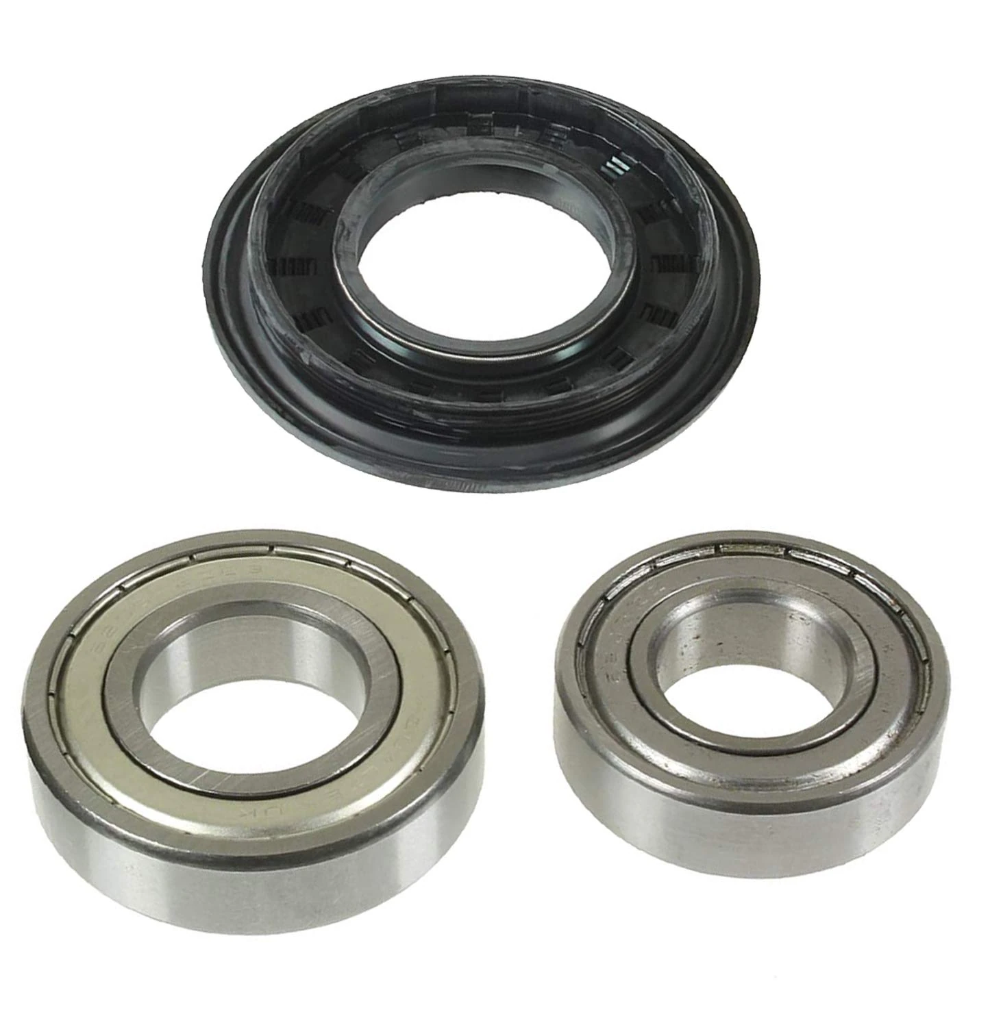 SPARES2GO Drum Bearing & Oil Seal Kit for Hotpoint BWD 12 Washing Machine (Type: 6205z and 6206z)