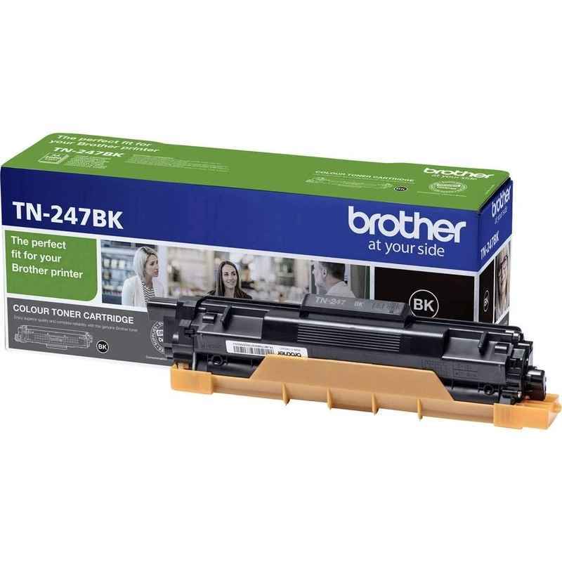 Brother TN-247BK Toner Cartridge, Black, Single Pack, High Yield, Includes 1 x Toner Cartridge, Genuine Supplies