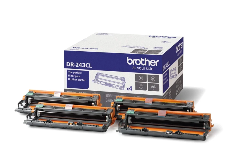 Brother DR-243CL Drum Unit, Brother Genuine Supplies, Black