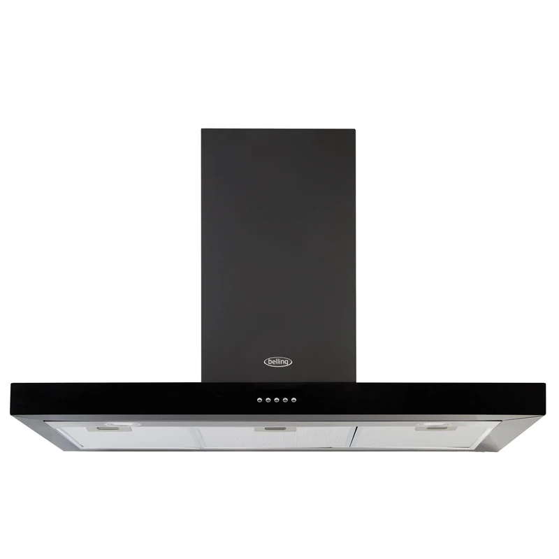 Belling Cookcentre Flat 110, chimney hood, Black, 110cm