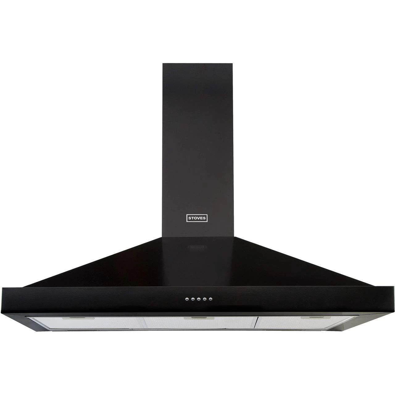 Stoves S1000 STER CHIM 100 cm Chimney Cooker Hood - Black