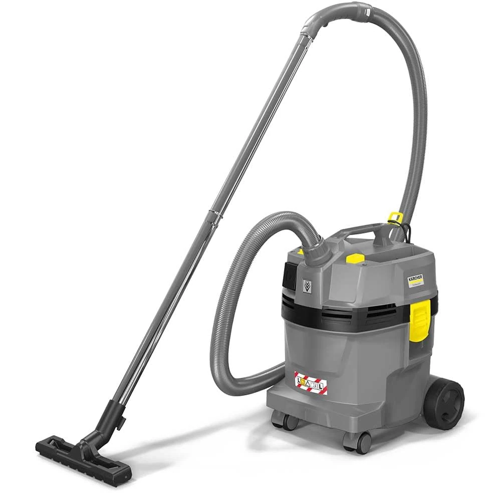 Kärcher Wet/Dry Vacuum Cleaner NT 22/1 Ap Te L, Power: Max. 1300 W, Container: 22 L, Suction Hose 1.9 m, Device Socket with PES Cartridge Filter, Floor and Crevice Nozzle, Dust Class L, Protection