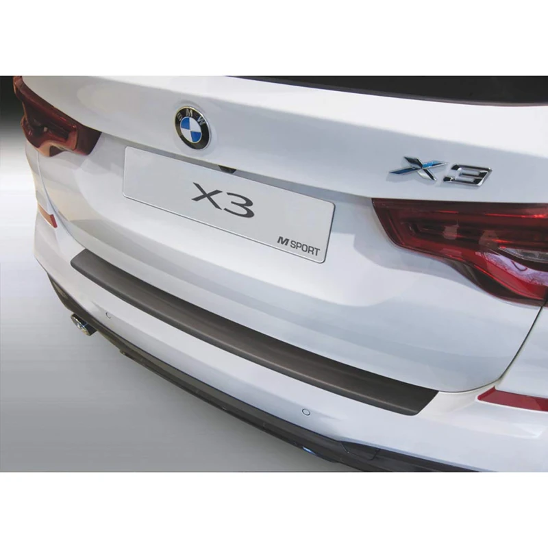 RGM ABS Rear bumper protector compatible with BMW X3 (G01) 10/2017-08/2021 'M-Sport' Black