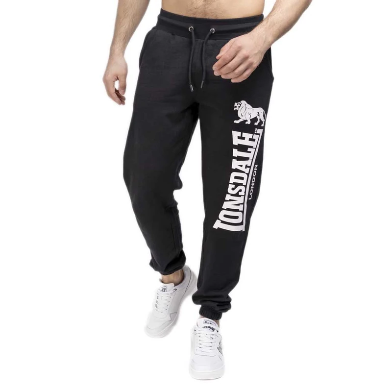 Lonsdale Men's Ockle Joggers, Black, XL
