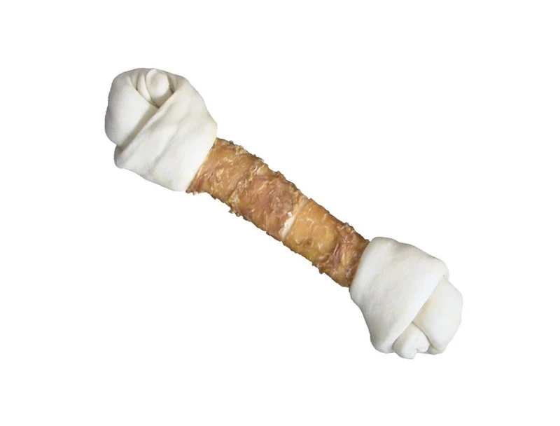 Nobby STARSNACK Barbecue Chicken Knotted Bone XL Approx. 39.5 cm x 55 mm, Pack of 1, Approx. 435 g