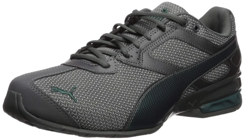 Puma Men's Tazon 6 Sneaker darkshadow-White-ponderosapine 7 M US