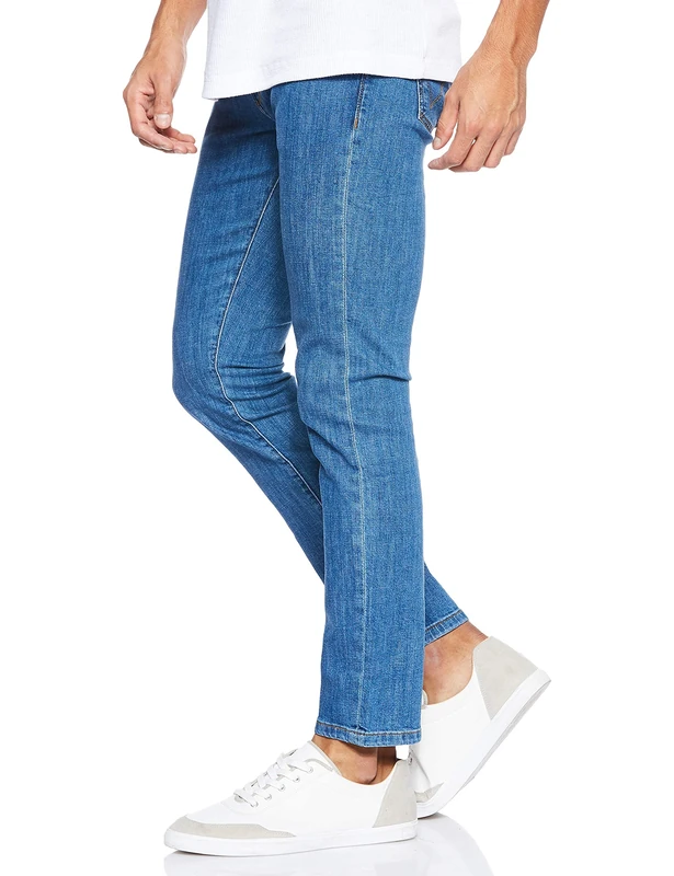 Wrangler Men's Larston Slim Jeans, Blue (Crisp 20t), W27/L32
