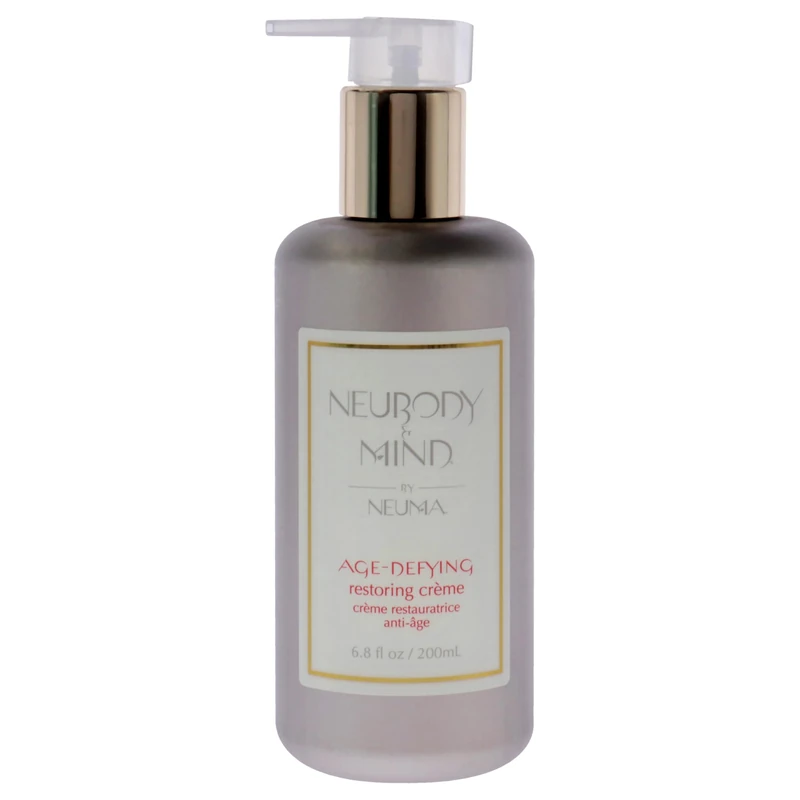 Neuma - NeuBody and Mind Age-Defying Restoring Crème - Fast Absorbing - Long Lasting Hydration- Leaves Skin Silky and Smooth - Soothing Scents of Frankincense - Myrrh and Hibiscus - 200 ml/6.8 oz - Image 1