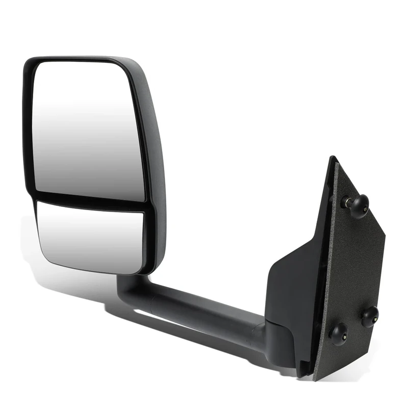 DNA MOTORING MR-OEM-008-L Left/Driver Manual Foldable Side View Mirror Compatible with 03-18 Express/Savana 1500 2500 3500
