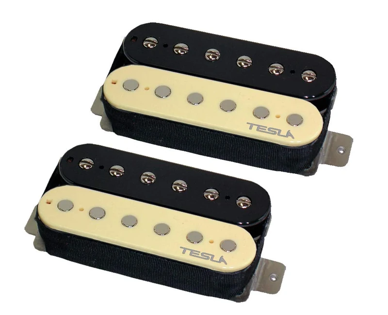 Tesla OPUS1ZE Zebra Bridge Plus Neck Pickup