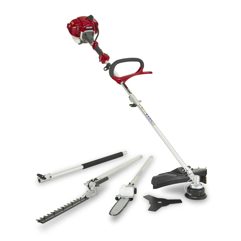 Mountfield 5-in-1 Petrol Multi-Tool MM2605, 25.4cc – Tap & Go Nylon Head, 43cm Dual Action Hedge Trimmer – Ideal for Garden Trimming and Pruning - Image 1
