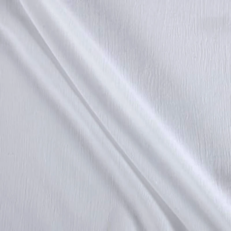 AK TRADING CO. Gauze Fabric, Cotton, White, 10 Yards - Image 1