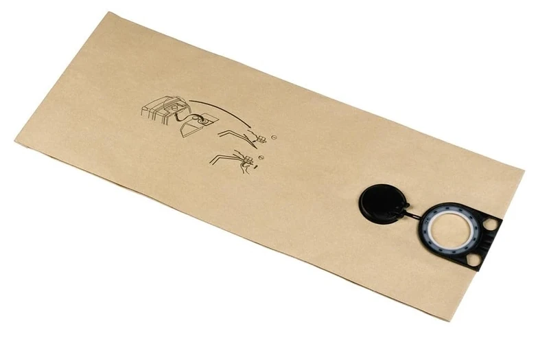 Saco filter de papel de 50 L Trabajos pesados - 5uds RSE 1400 / ASE 1400 / ASM 1400