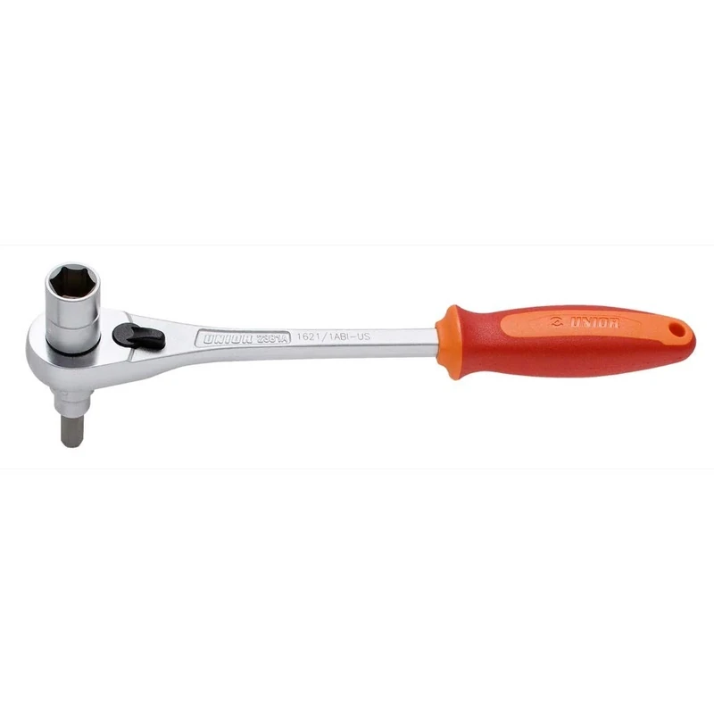 Unior Ratchet Wrench 14 Red