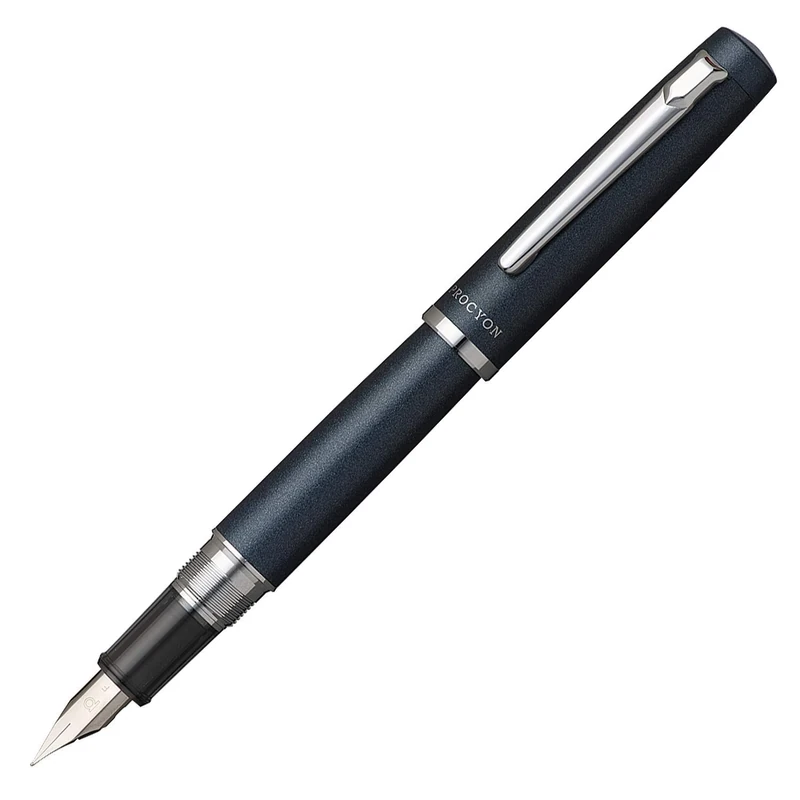 PLATINUM Procyon PNS-5000#50 Fountain Pen/Nib Thicknesses: Fine/Colour: Deep Sea/Handmade/with Gift Box/Fountain Pen, Pack of 1