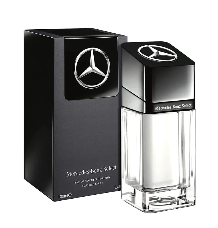 Mercedes-Benz Select - Eau de Toilette for Men - Long Lasting Mens Fragrance with Bergamot, Mint, Musk Notes - Fruity Woody Cologne for Men - 100 ml