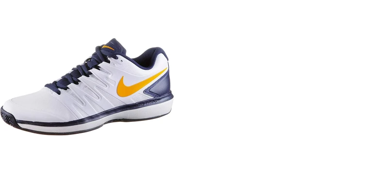 Nike Aa8019, Men's Tennis Shoes Tennis Shoes, White (White/Orange Peel-Blackened Bl 180), 7 UK (41 EU)