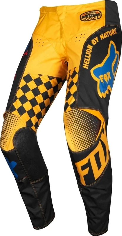 Pants Fox 180 Czar Black/Yellow 36