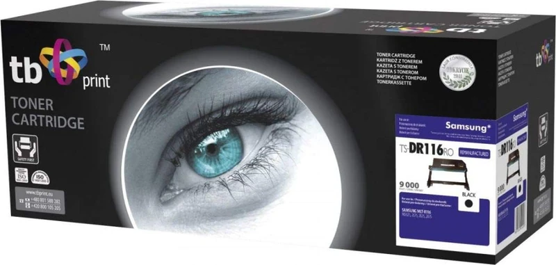 TB Print TS-DR116RO Printer Drum (Samsung MLT-R116 M2625 / 2675/2825 / 2875/1 Piece, 9000 Pages, Laser Print, MLT-R116)