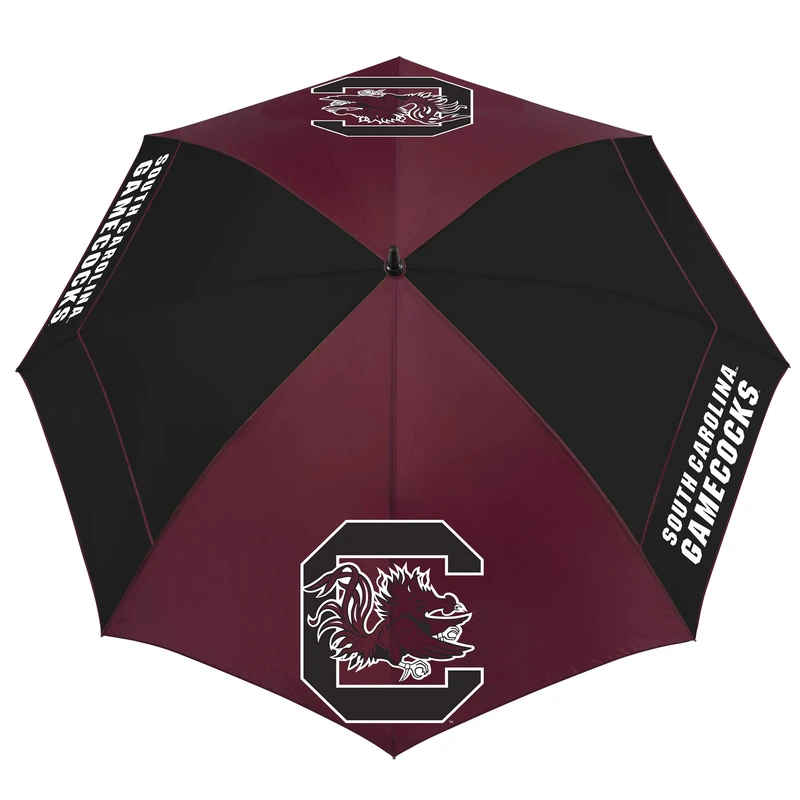 Team Effort South Carolina Fighting Gamecocks 62" Windsheer Lite Golf Umbrella - Image 1