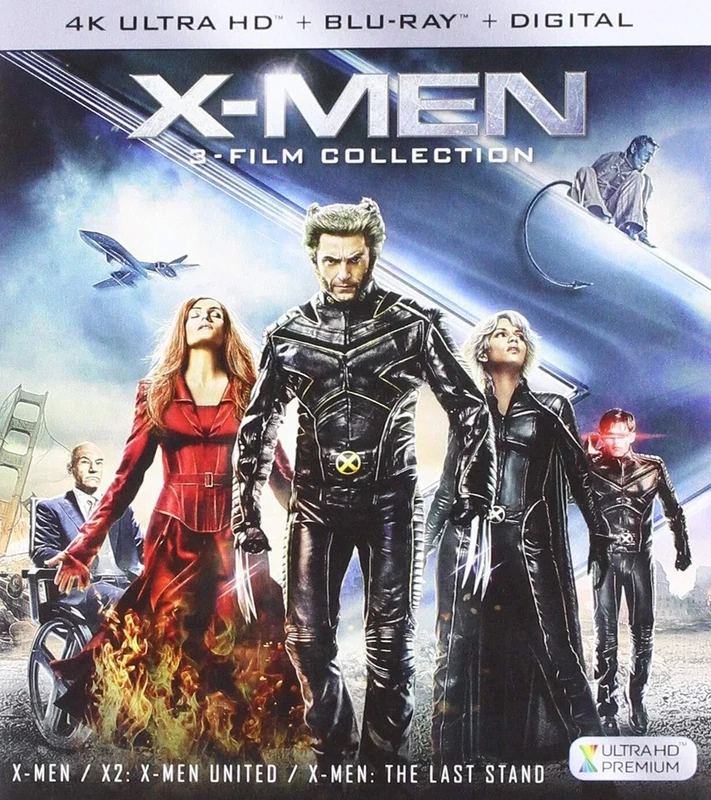 X-men Trilogy 4K Ultra-HD [Blu-ray] [2018]