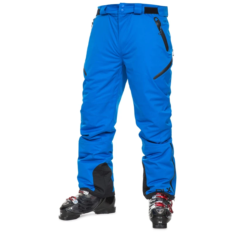 Trespass DLX Mens Ski Trousers Waterproof Windproof Pants Salopettes Kristoff Blue