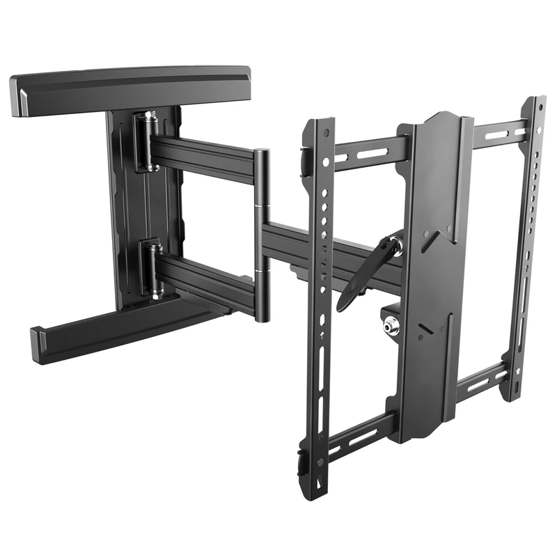 RICOO TV Wall Mount Tilt S5744-B Swivel approx 55-95 Inch Bracket for LED LCD OLED Curved and Flatscreens Universal for VESA 200x200-400x400