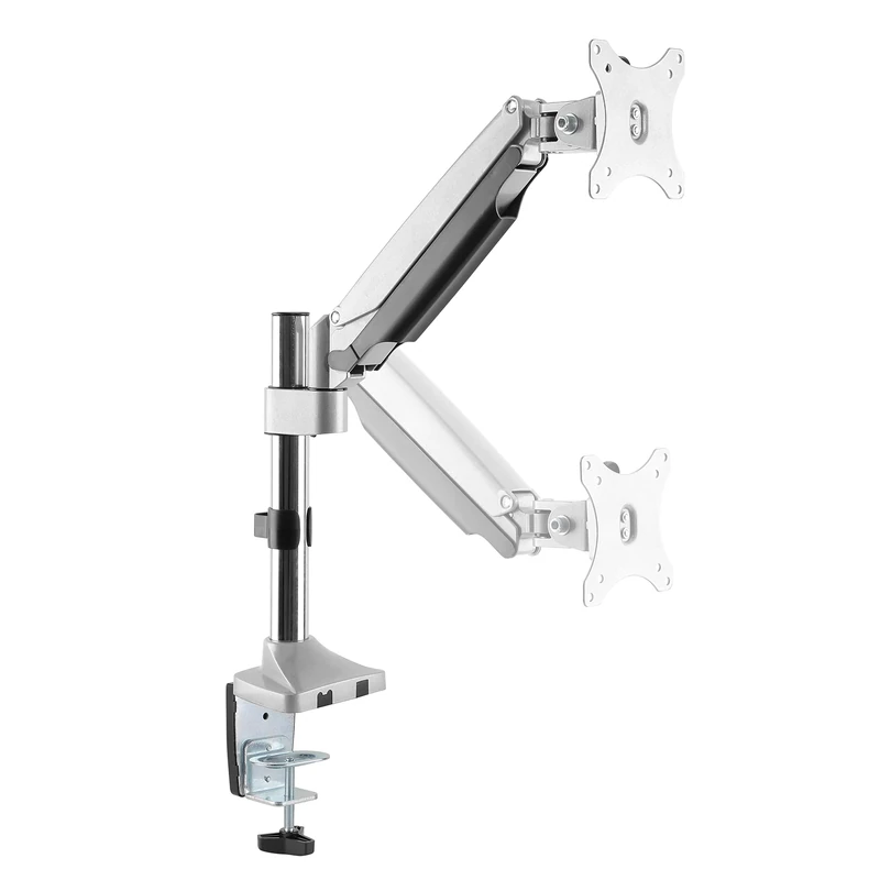 RICOO Single Monitor Stand Tilt TS1011 Swivel 13-30 Inch Universal VESA 75x75 100x100 Mount also Curved Screens Computer Monitor Bracket