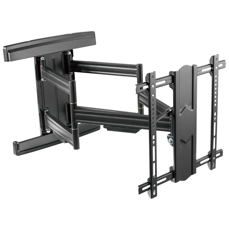 RICOO S7544-B TV Wall Mount Swivelling Tilting for 55-95 Inch Universal TV Mount for Wall Mount TV 65 Inches to 70 kg with Max. VESA 400 x 400 mm