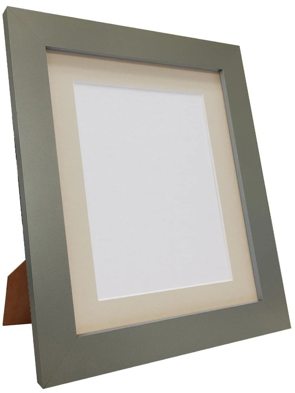 Metro Dark Grey Photo Picture Poster Frame with Light Grey Mount 40 x 30 Image Size 36 x 24 Inch (Plastic Glass)