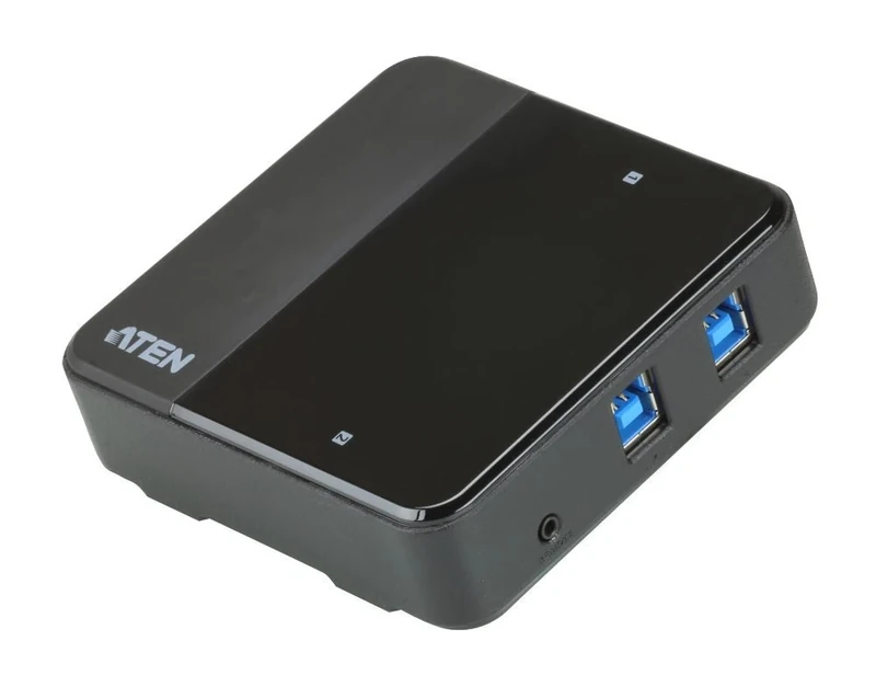 Aten US3324 2-Port USB to USB-C Sharing Black - Image 1