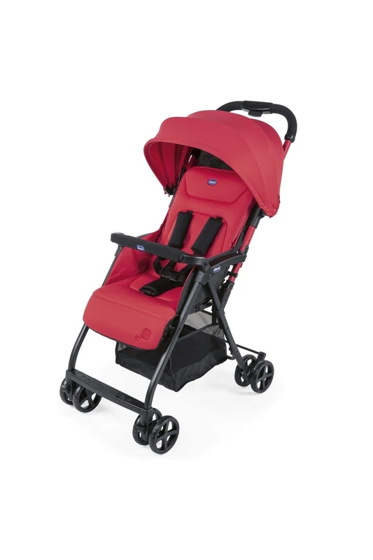 Chicco Ohlala2 Ultralight Compact Stroller Only 3.8 kg Pink Yellow Blue Black Red Collection 2019 Red (Paprika)