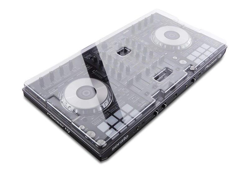 Decksaver Cover for Pioneer DJ DDJ-SX3 (SX, SX2, RX) - Super-Durable Polycarbonate Protective lid in Smoked Clear Colour, Made in The UK - The DJs' Choice for Unbeatable Protection