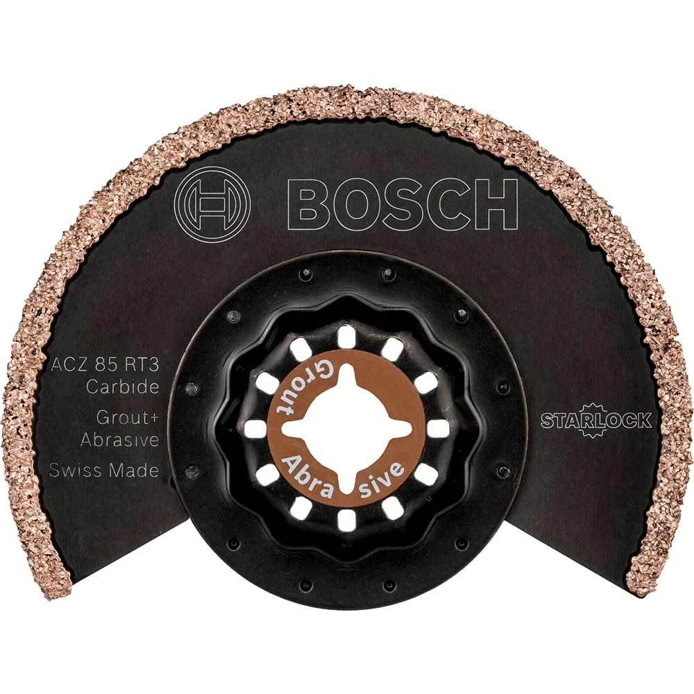 Bosch Accessories 10x Segment Blade ACZ 85 RT3 (for Mortar, Grit 30, Ø 85 mm, Accessory Multitool)