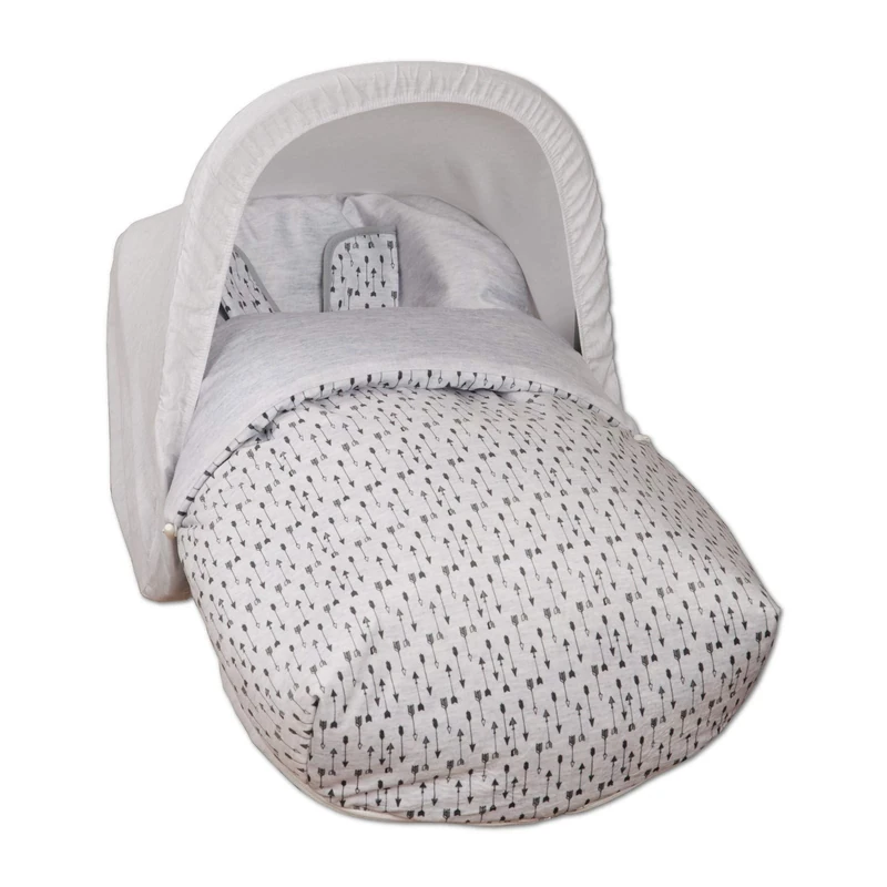 Babyline Arrow Group 0 Unisex Footmuff - Grey