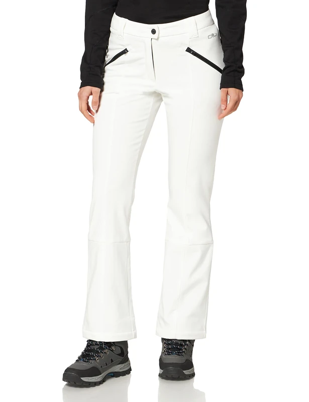 CMP - Woman Pant With Inner Gaiter, White, S
