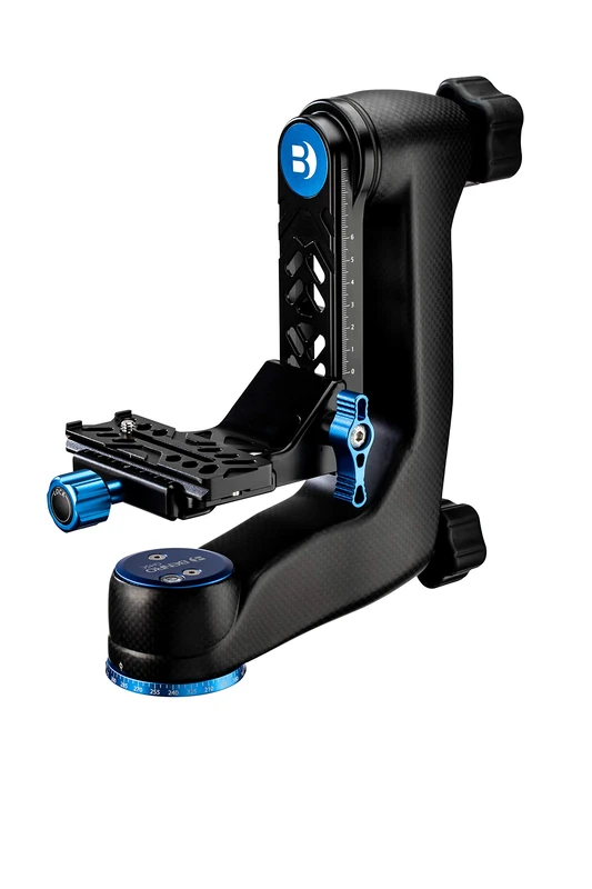 Benro GH5C Carbon Fibre Gimbal Head, Lightweight, 66lb Load Capacity, 360° Pan, ARCA-Swiss Compatible for Wildlife and Sports Photography