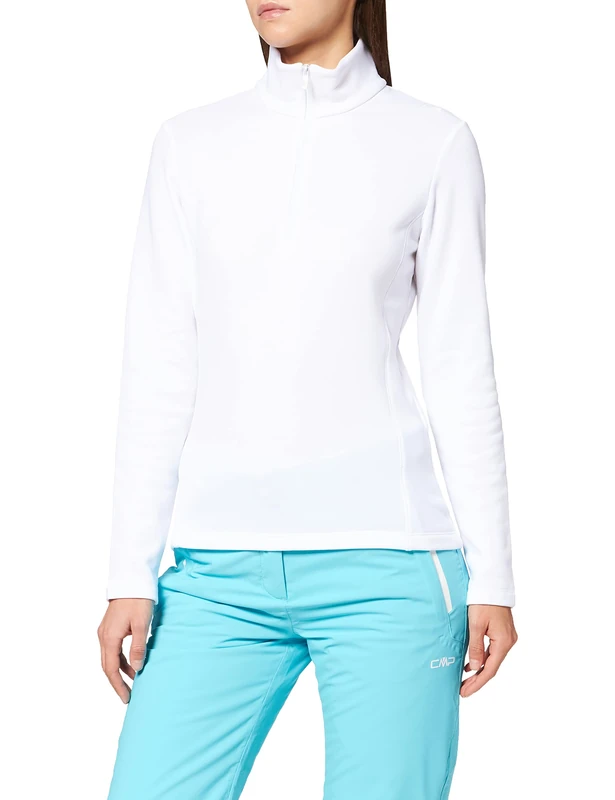 CMP - Woman Sweat, White, XXS