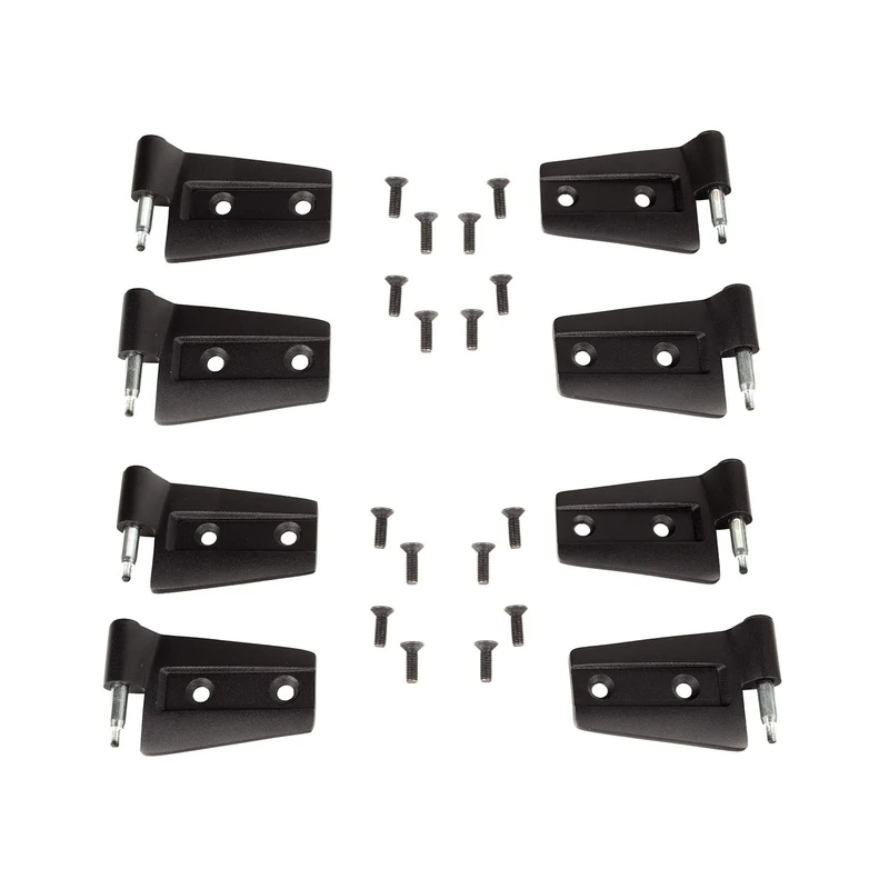 Rugged Ridge | Door Hinge Kit, 8 Piece | 11202.32 | Fits 2007-2018 Jeep Wrangler JK 4-Door