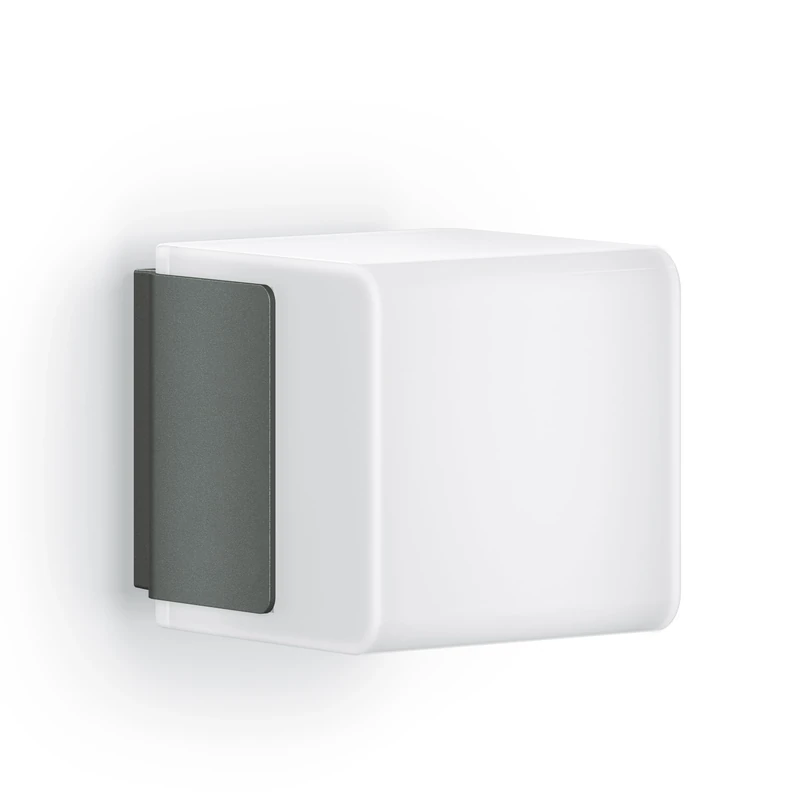 Steinel Outdoor Wall Light L 835 SC Anthracite, 160° Motion Sensor, Interconnectable, Adjustment by Bluetooth App
