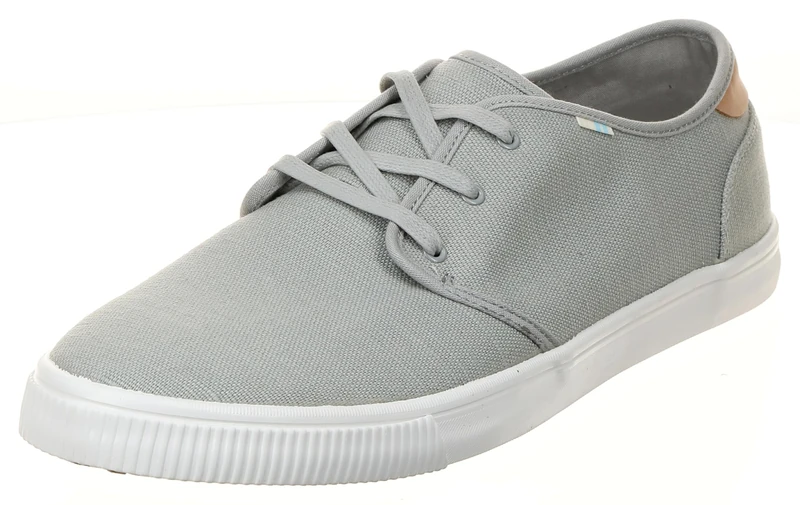TOMS Men's Fashion Sneakers for All Seasons - Textile Uppers Cozy Durable Footwear Grey