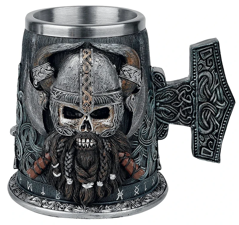 Nemesis Now Danegeld Tankard Mug 18cm Black