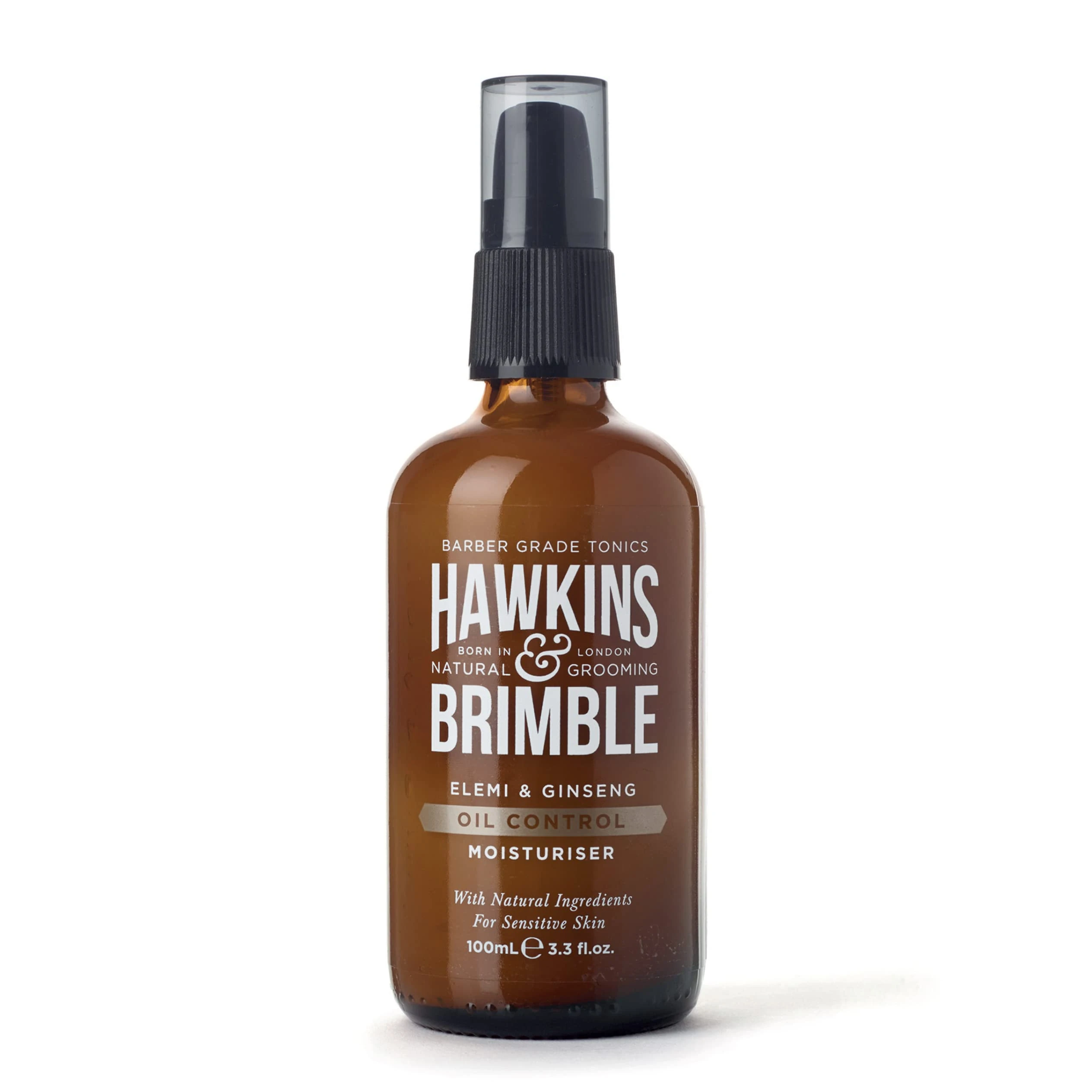 Hawkins & Brimble Oil Control Men’s Face Moisturiser, Sensitive Skin Moisturiser for Men with Natural Ingredients with No Parabens or Animal Testing