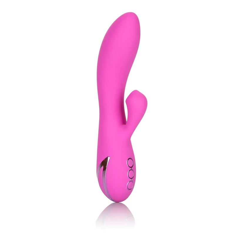 California Exotic Novelties Dreaming Malibu Minx Sucking Silicone Massager, Pink