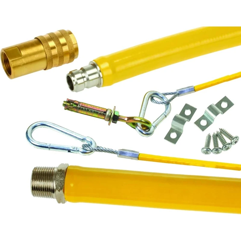 Hydraquip 211039 Caterquip Gas Braided Hose 3/4"/1.5 m