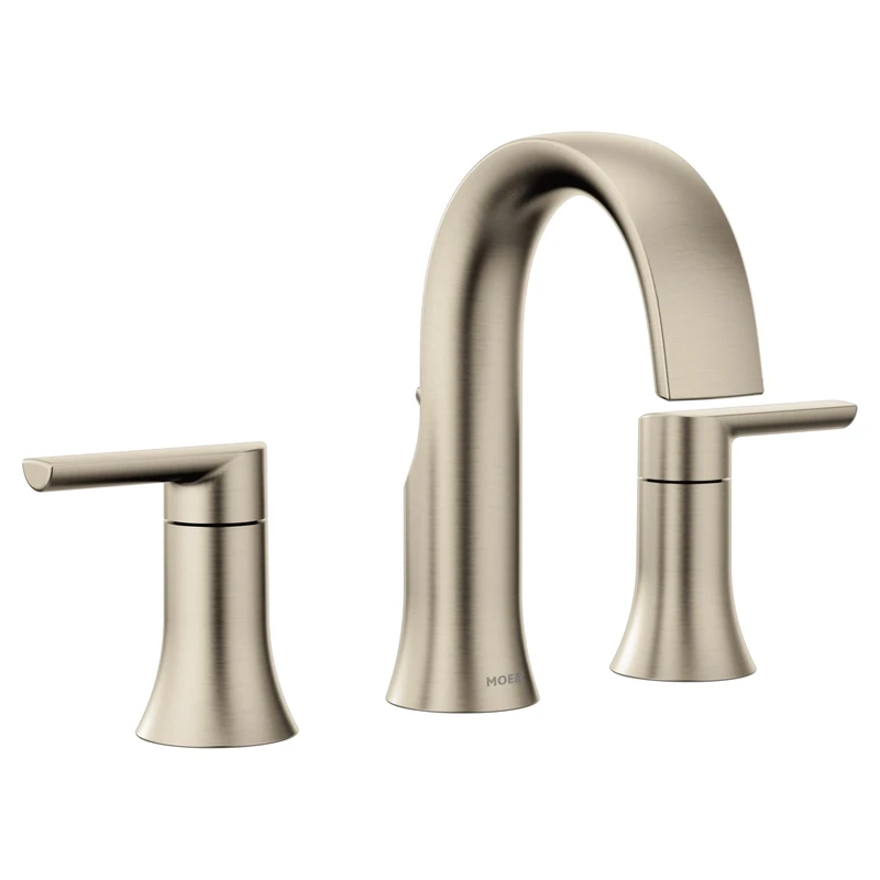Moen TS6925BN Doux Collection Bathroom Faucet, Brushed Nickel
