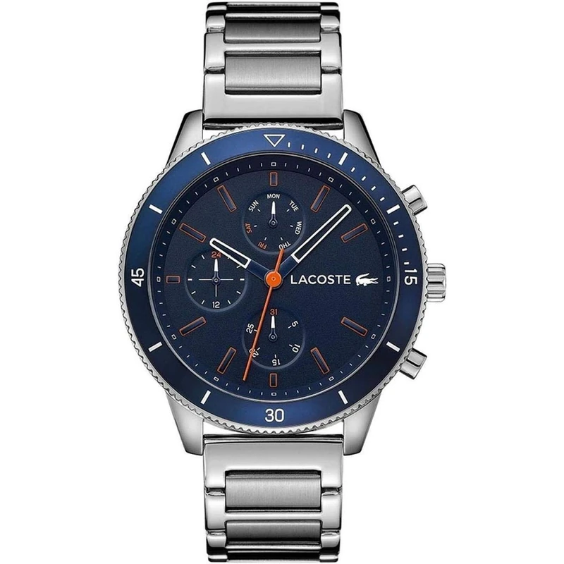 Lacoste Men's Multi dial Quartz Watch with Stainless Steel Strap 2010995