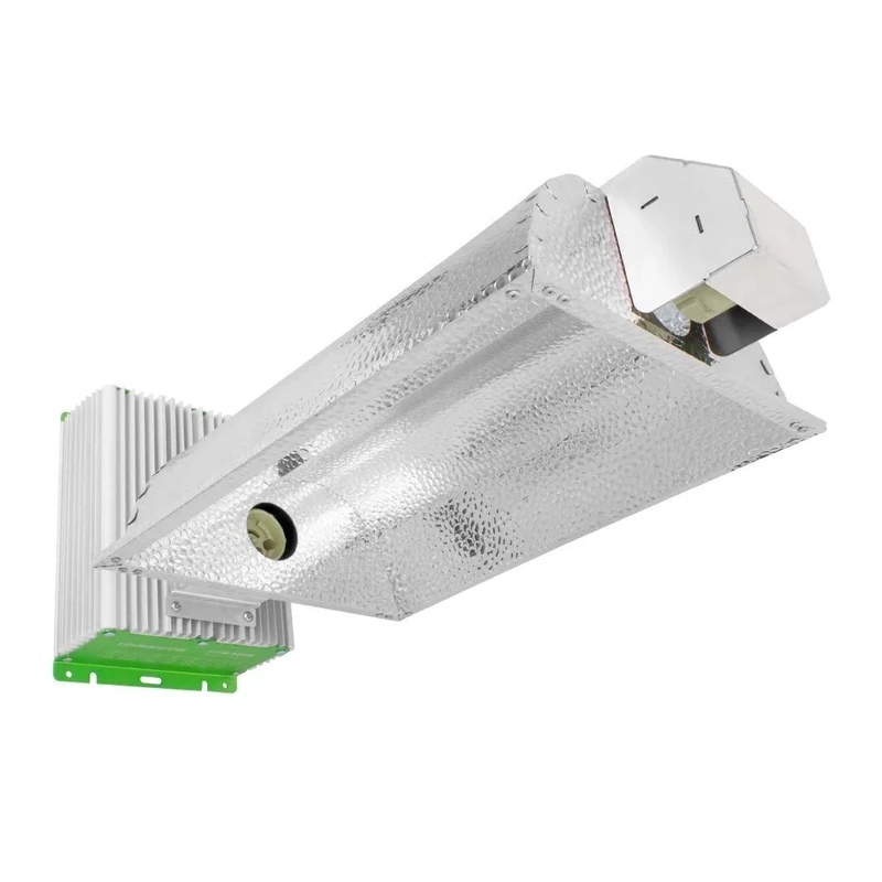 Lumii Solar 630W Cdm Twin Fixture, Silver - Image 1