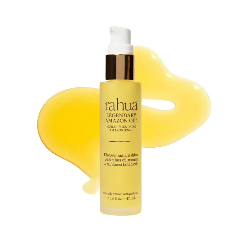 Rahua Legendary Amazon Hair Oil, 1.6 Fl Oz, Organic Plant Based Hair Care High Shine Oil for Frizz Control, Split Ends, Flyaways, Nourish & Strengthen for Soft Hair, Lightweight, For All Hair Types