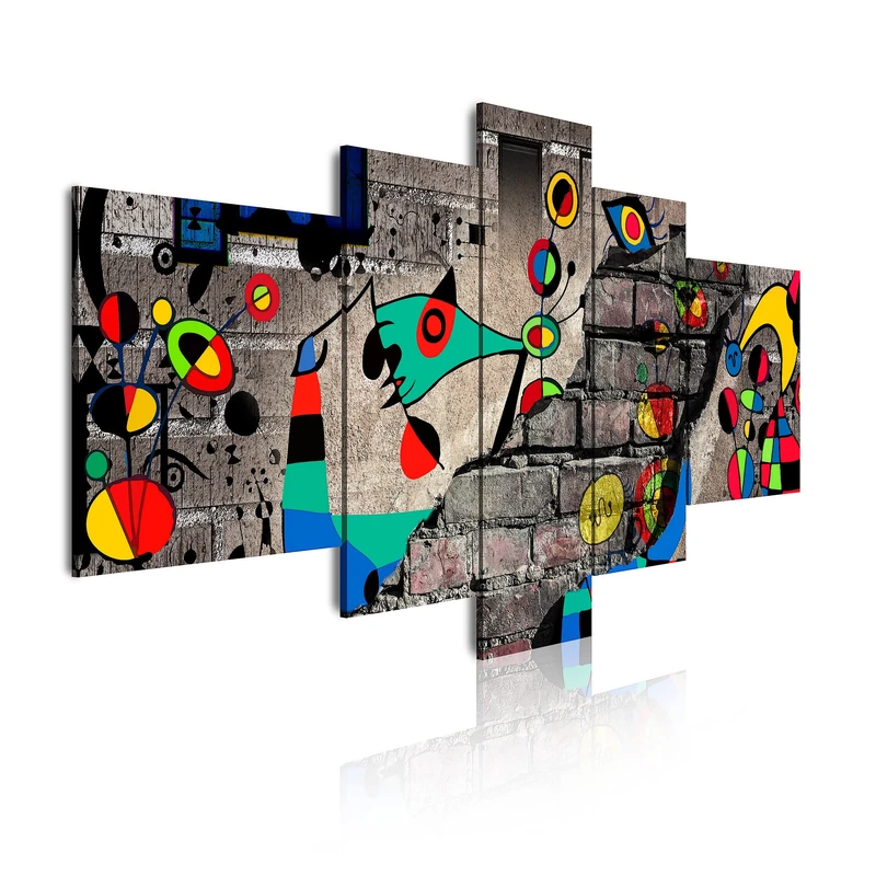 Dekoarte 445 Picture, Multi-Coloured, 3 x 185 x 85 cm - Image 1